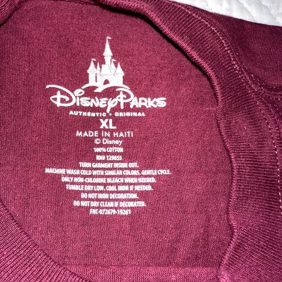 Disney Parks Grumpy Men’s XL Maroon Short Sleeve Graphic Tee How About No - Picture 4 of 6